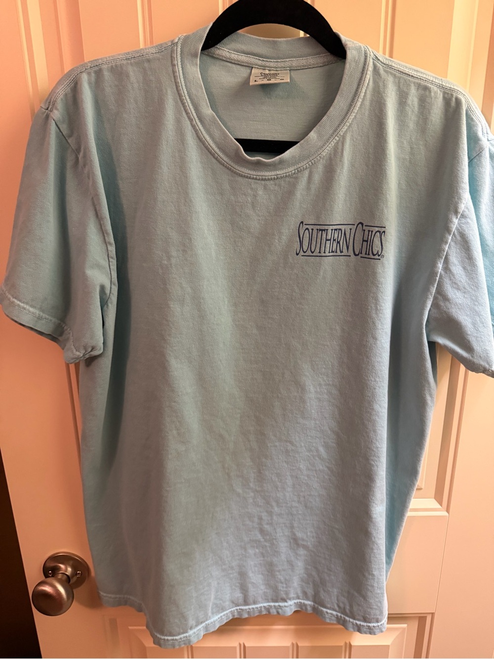 Women’s Short-Sleeve Tee in Light Blue